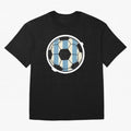 Soccer ball sticker || Buenos Aires Vibes Premium T-Shirt Experience Match Day Hype around FIFA World Cup 2026 USA Canada Mexico, Haaland and Mbappe, Brazil, Supporter Pride, Iconic Celebrations, Legendary Names and Global Match Day Energy; Made
