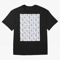 Football Player Pattern Graphic T-Shirt Feel the Roar of FIFA World Cup 2026 Group Stage Driven by Messi, CR7 and Mbappe, Portugal, Spain and Germany Energy, Vintage Soccer Flavor, Modern Football Stars, National Flags and Final Night Emotion; Made
