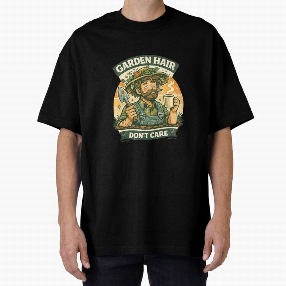 Garden Hair Don't Care - Funny Retro Gardener for Men Classic T-Shirt Celebrate the Road through the FIFA World Cup 2026 Group Stage Journey through Messi, Neymar and Mbappe Highlights, Netherlands Pride, Vintage Soccer Flavor, Modern Football