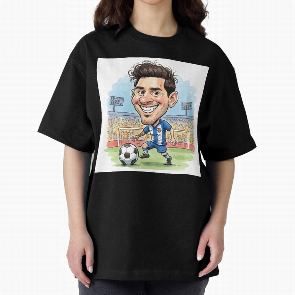 La Pulga Premium T-Shirt Make Game Day About FIFA World Cup 2026 Group Stage for Fans of Neymar, Haaland and Cristiano Ronaldo and Argentina, France and Brazil, Bringing Stadium Memories, Football Loyalty, International Chants and Championship