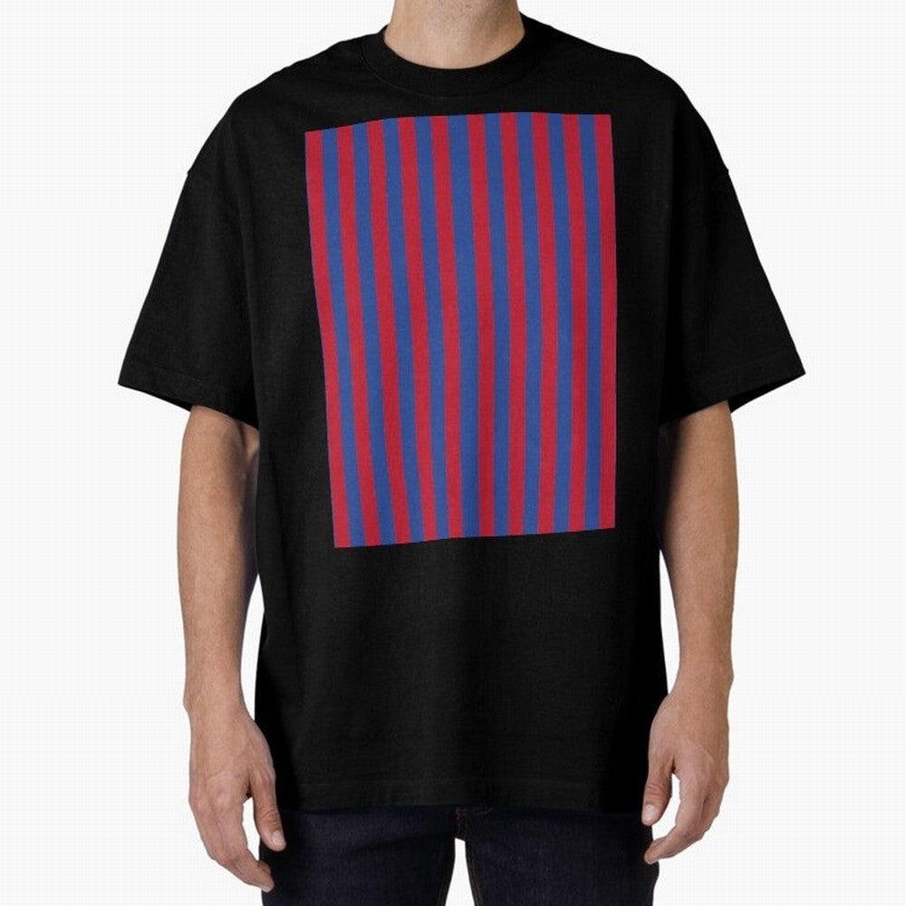 Red and blue stripes sports pattern Graphic T-Shirt Represent FIFA World Cup 2026 Group Stage Inspired by Messi, CR7 and Mbappe, France Energy, Football History, Final Match Energy, Crowd Noise and Once in a Lifetime Moments; Made for Die Hard