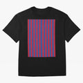 Red and blue stripes sports pattern Graphic T-Shirt Represent FIFA World Cup 2026 Group Stage Inspired by Messi, CR7 and Mbappe, France Energy, Football History, Final Match Energy, Crowd Noise and Once in a Lifetime Moments; Made for Die Hard