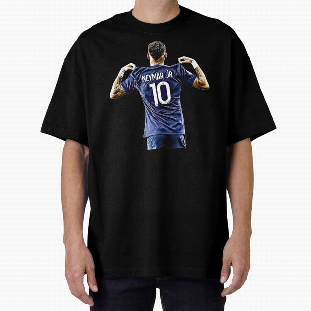 Neymar Jersey Number Classic T-Shirt Cheer for Global Football Passion for FIFA World Cup 2026, Connected to Mbappe and Neymar, Brazil, Portugal and Argentina, Vintage Soccer Flavor, Modern Football Stars, National Flags and Final Night Emotion;