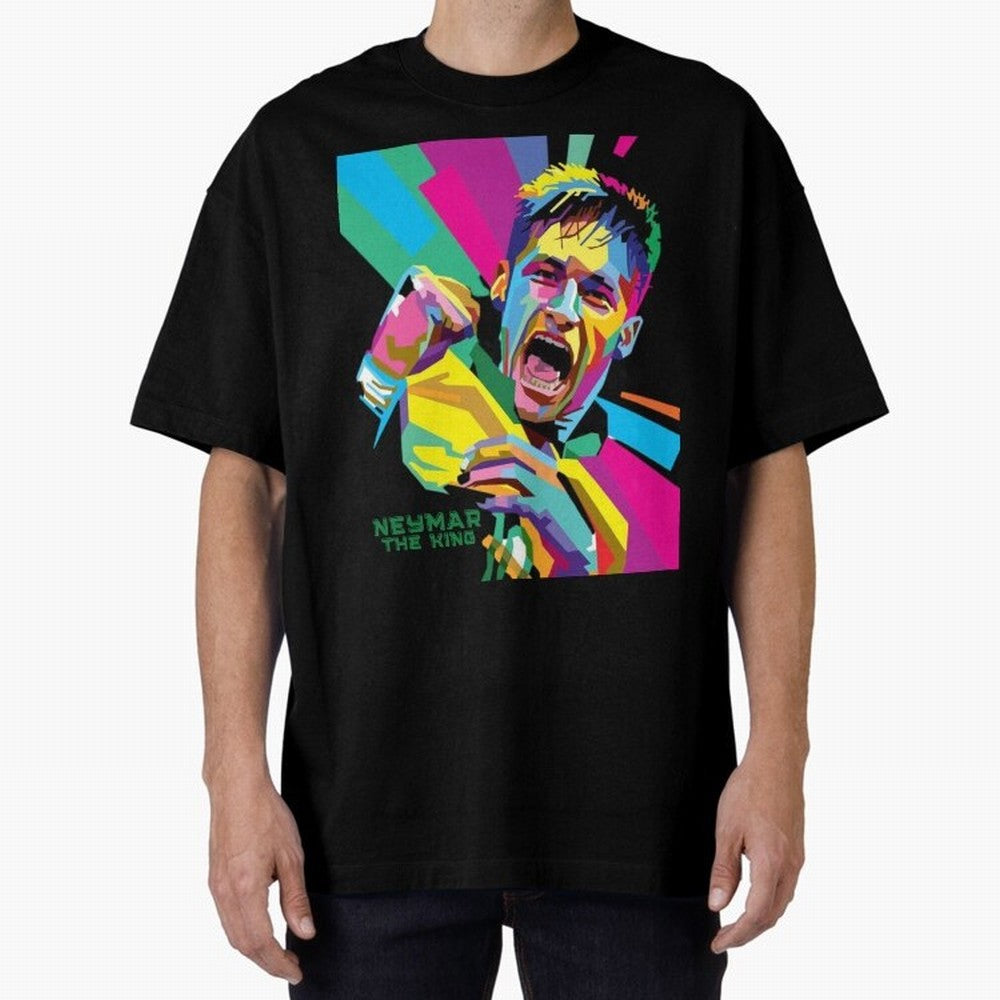 Neymar The King Design Classic T-Shirt Support Iconic Players in FIFA World Cup 2026 USA Canada Mexico Centered on Neymar, Portugal, Spain and Germany Energy, Goal Celebration Energy, Supporter Heritage, Football Icons and Worldwide Tournament Joy;