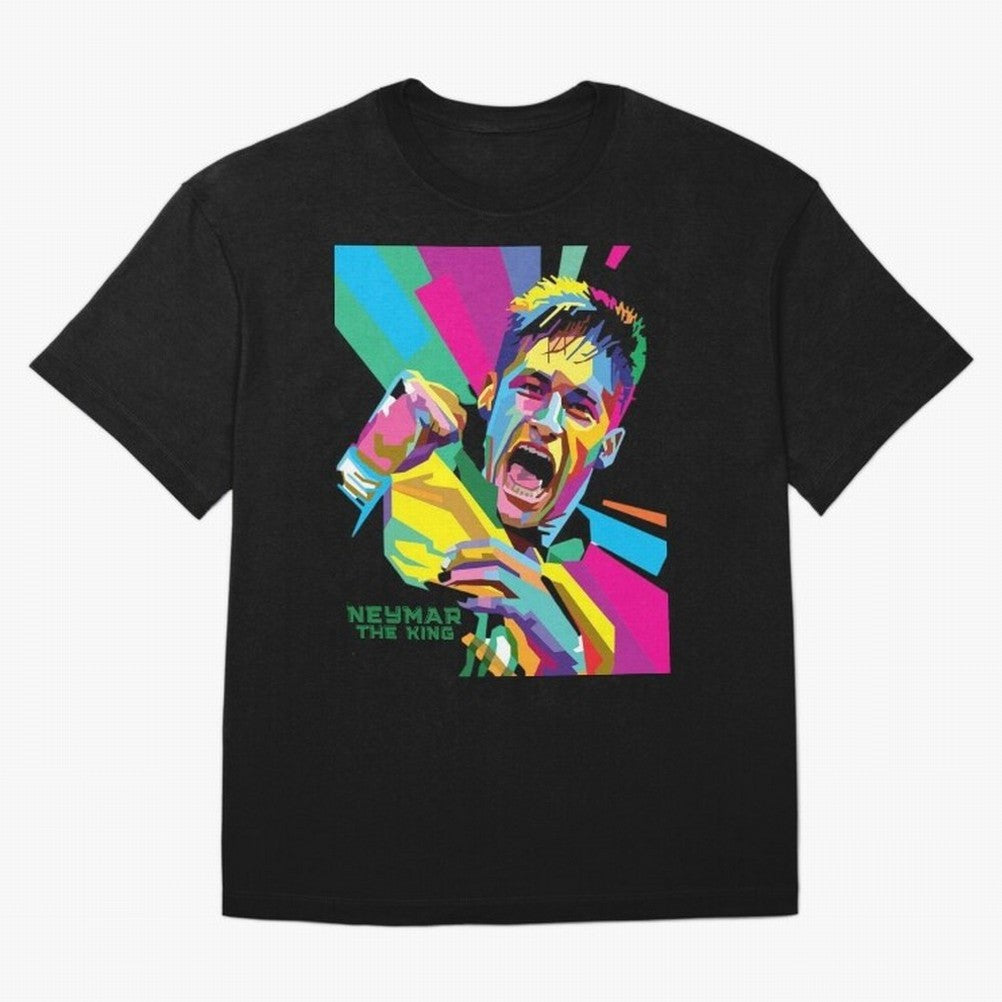 Neymar The King Design Classic T-Shirt Support Iconic Players in FIFA World Cup 2026 USA Canada Mexico Centered on Neymar, Portugal, Spain and Germany Energy, Goal Celebration Energy, Supporter Heritage, Football Icons and Worldwide Tournament Joy;