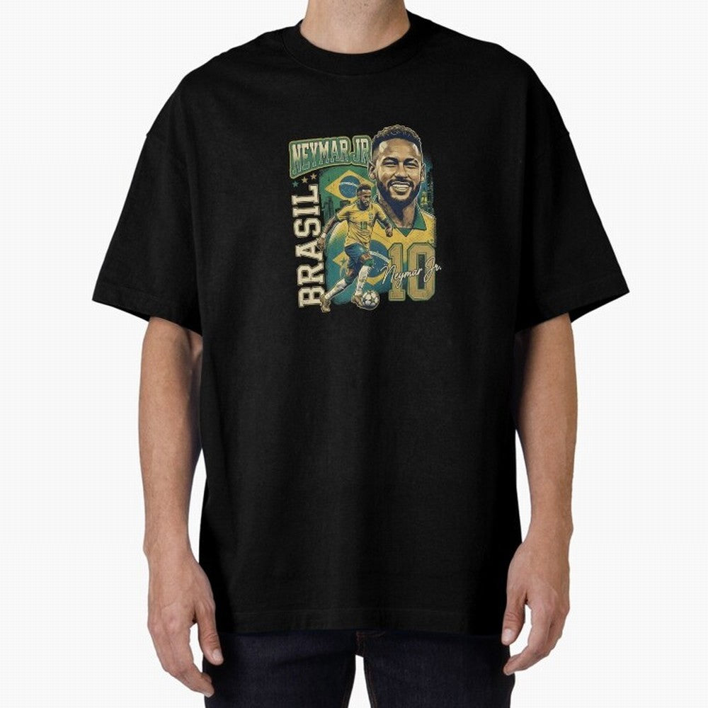 Neymar Jr Brazil Vintage Essential T-Shirt Bring Global Football Passion for FIFA World Cup 2026, Featuring CR7, Brazil, Goal Celebration Energy, Supporter Heritage, Football Icons and Worldwide Tournament Joy; Made for Die Hard Supporters, Soccer