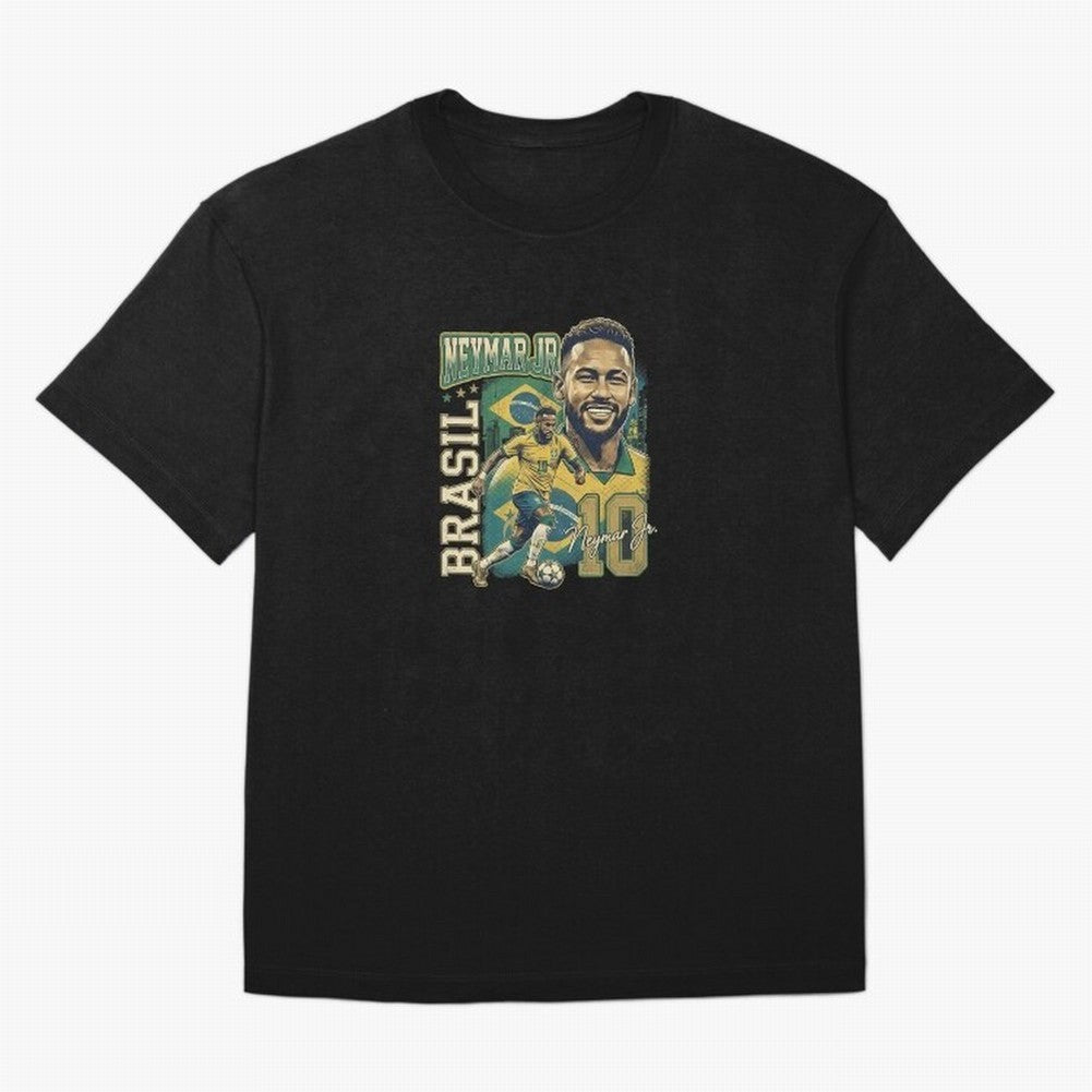Neymar Jr Brazil Vintage Essential T-Shirt Bring Global Football Passion for FIFA World Cup 2026, Featuring CR7, Brazil, Goal Celebration Energy, Supporter Heritage, Football Icons and Worldwide Tournament Joy; Made for Die Hard Supporters, Soccer