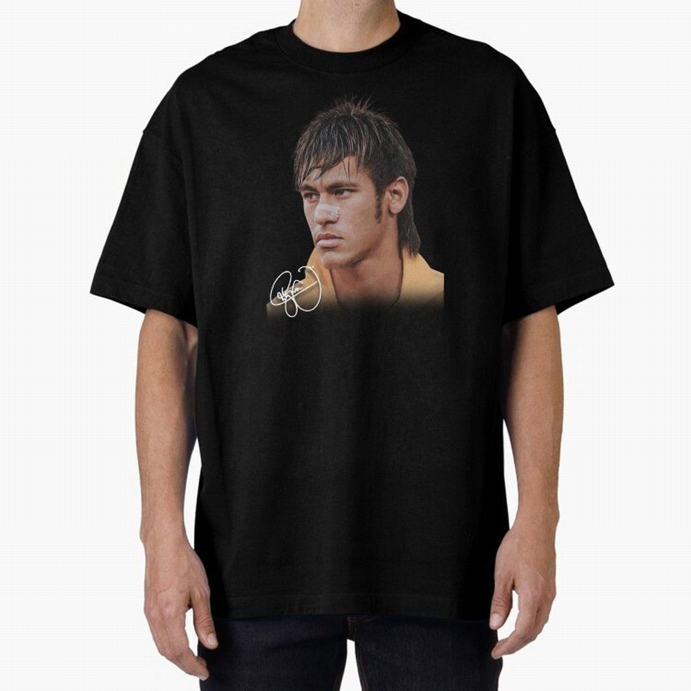 Neymar Jr T-Shirt Big Face Young Neymar Classic T-Shirt Celebrate the Magic of FIFA World Cup 2026 Spirit, with England, France and Netherlands, Cristiano Ronaldo, Haaland and CR7, Stadium Memories, Football Loyalty, International Chants and