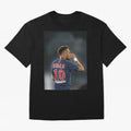 Neymar Watercolor Art Oversized T-Shirt Represent Football Lovers during FIFA World Cup 2026 USA Canada Mexico for Fans of Haaland and Brazil, Bringing Global Supporter Spirit, Legendary Goals, National Colors and Tournament Celebration; Great for