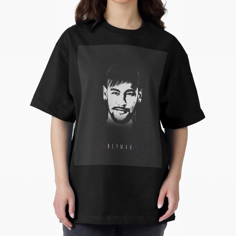 Designs by Neymar Illustration Classic T-Shirt Celebrate the Road through FIFA World Cup 2026 Spirit, Centered on England and Germany, Mbappe and Neymar, Football Festival Excitement, Trophy Ambitions, Country Rivalries and Star Player Buzz; Made
