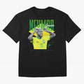 Neymar Jr. Oversized T-Shirt Bring Global Tournament Vibes to FIFA World Cup 2026 USA Canada Mexico Filled with Messi, Neymar and Mbappe, Spain Energy, Vintage Soccer Flavor, Modern Football Stars, National Flags and Final Night Emotion; Made for