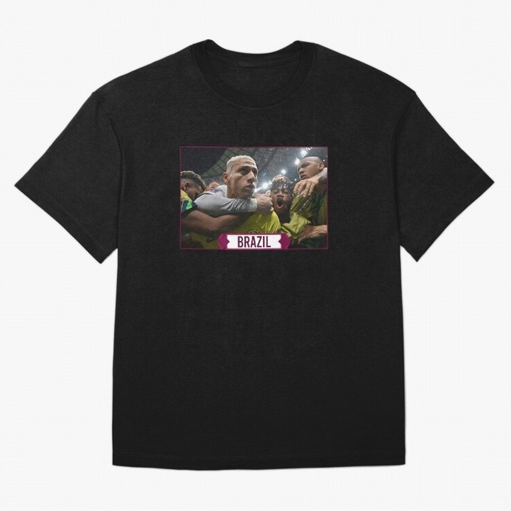 Brazil World Cup Oversized T-Shirt Honor Match Day Hype around FIFA World Cup 2026 Group Stage, Haaland, France and Portugal, Fan Favorite Moments, National Team Passion, Big Match Drama and Soccer History; Ideal for Football Dads, Football Moms,