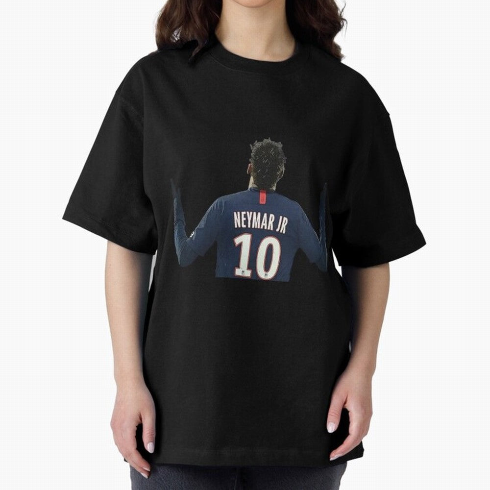 Neymar Jr Paris - 10 Oversized T-Shirt Relive FIFA World Cup 2026 USA Canada Mexico for Fans of Messi, Neymar and Mbappe and France and Portugal, Bringing Stadium Memories, Football Loyalty, International Chants and Championship Tradition; Perfect