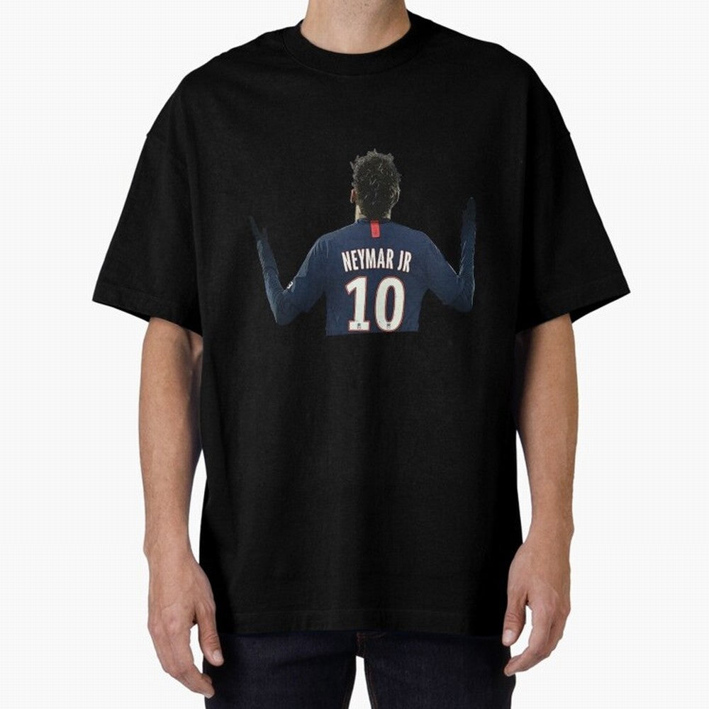 Neymar Jr Paris - 10 Oversized T-Shirt Relive FIFA World Cup 2026 USA Canada Mexico for Fans of Messi, Neymar and Mbappe and France and Portugal, Bringing Stadium Memories, Football Loyalty, International Chants and Championship Tradition; Perfect