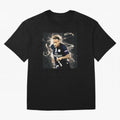 Neymar Run Oversized T-Shirt Celebrate Soccer Greatness during FIFA World Cup 2026 for Fans of Messi, CR7 and Mbappe and Argentina, France and Brazil, Bringing Match Day Excitement, Supporter Culture, Golden Goals and Global Football Passion; Ideal
