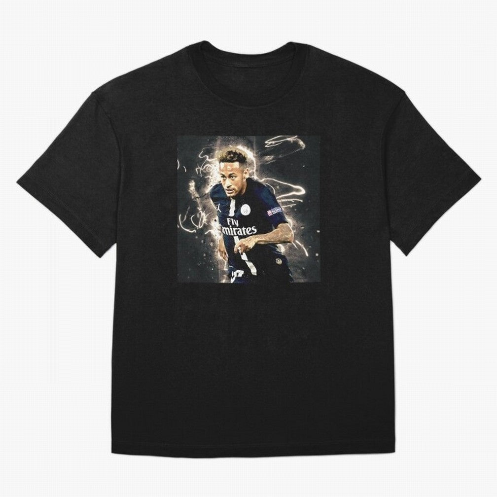Neymar Run Oversized T-Shirt Celebrate Soccer Greatness during FIFA World Cup 2026 for Fans of Messi, CR7 and Mbappe and Argentina, France and Brazil, Bringing Match Day Excitement, Supporter Culture, Golden Goals and Global Football Passion; Ideal
