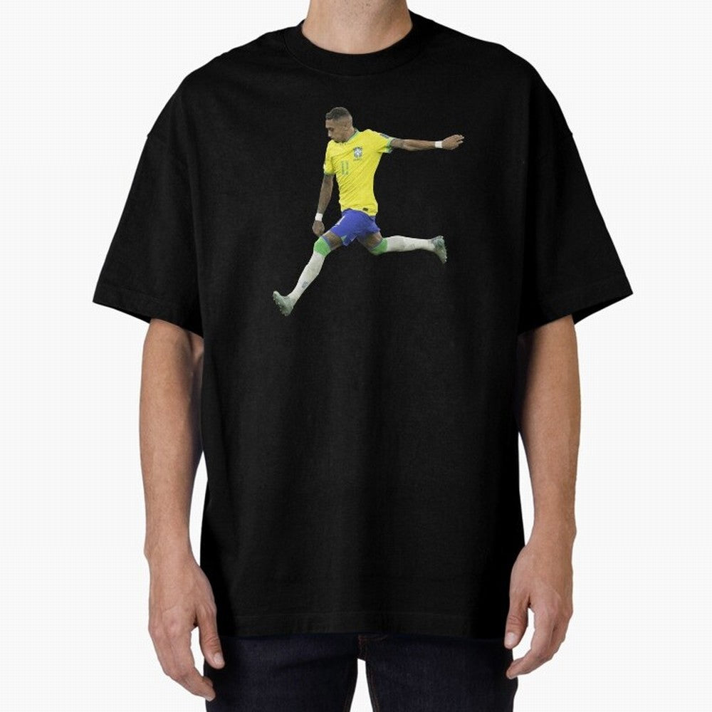 Raphinha Classic T-Shirt Celebrate the Road through FIFA World Cup 2026 Group Stage Spirit, Centered on England and Germany, CR7 and Messi, Vintage Soccer Flavor, Modern Football Stars, National Flags and Final Night Emotion; Ideal for Fans Who