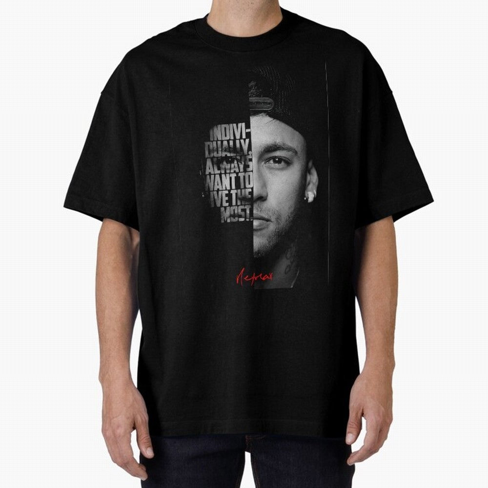 Black and white Neymar Jr quote. Classic T-Shirt Step into FIFA World Cup 2026 Group Stage Filled with Mbappe and Neymar, Spain Energy, Classic Soccer Heritage, Championship Pressure, Fan Loyalty and International Pride; Great for Supporters Who