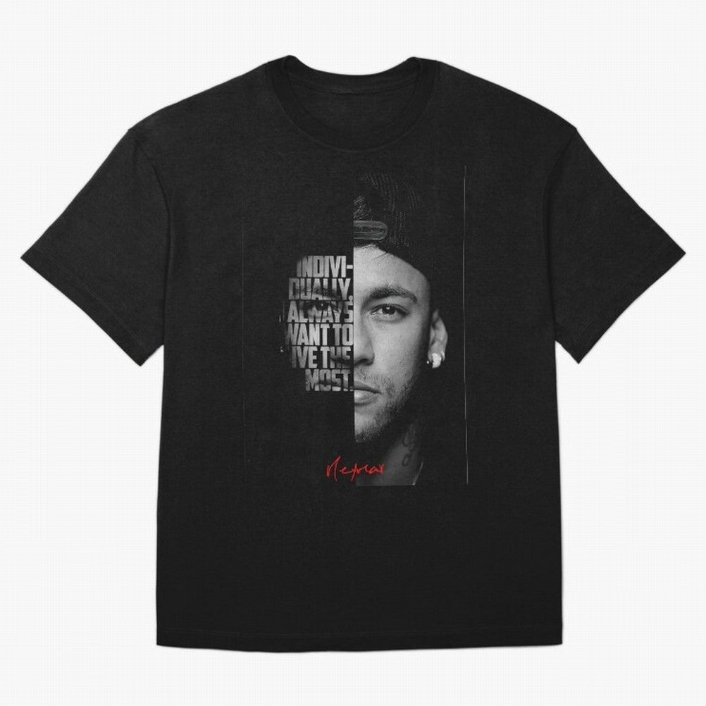 Black and white Neymar Jr quote. Classic T-Shirt Step into FIFA World Cup 2026 Group Stage Filled with Mbappe and Neymar, Spain Energy, Classic Soccer Heritage, Championship Pressure, Fan Loyalty and International Pride; Great for Supporters Who