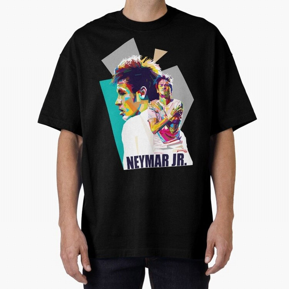 Young Neymar WPAP art Classic T-Shirt Celebrate the Stars of FIFA World Cup 2026 USA Canada Mexico Spirit, with Argentina and Brazil, Messi, CR7 and Mbappe, Sports Nostalgia, International Competition, Famous Players and Unforgettable Victories;