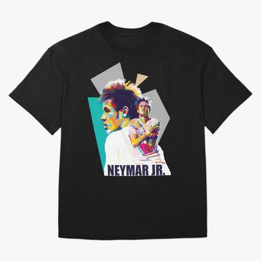 Young Neymar WPAP art Classic T-Shirt Celebrate the Stars of FIFA World Cup 2026 USA Canada Mexico Spirit, with Argentina and Brazil, Messi, CR7 and Mbappe, Sports Nostalgia, International Competition, Famous Players and Unforgettable Victories;