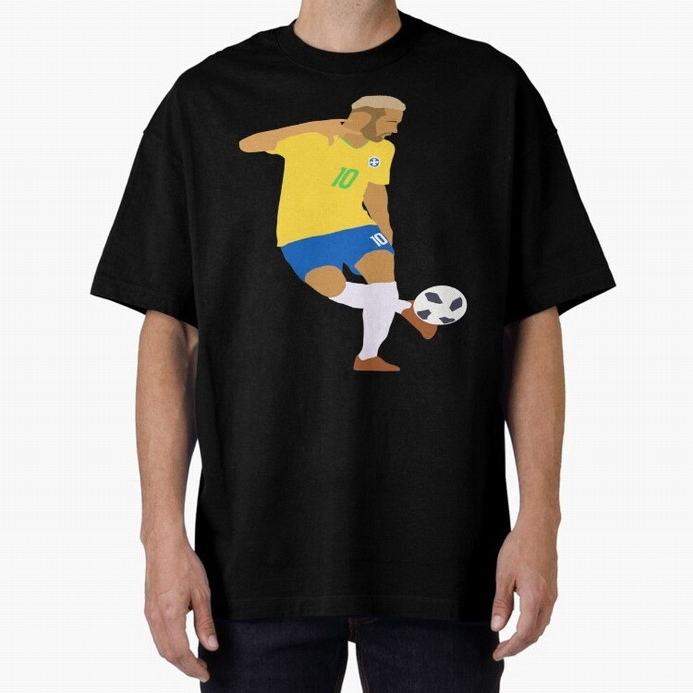 Neymar Brazil Football Control Skills Classic T-Shirt Celebrate FIFA World Cup 2026 Group Stage for Fans of Mbappe and Neymar and Brazil, Bringing Soccer Culture, Superstar Moments, National Team Dreams and Competitive Fire; Great for Supporters