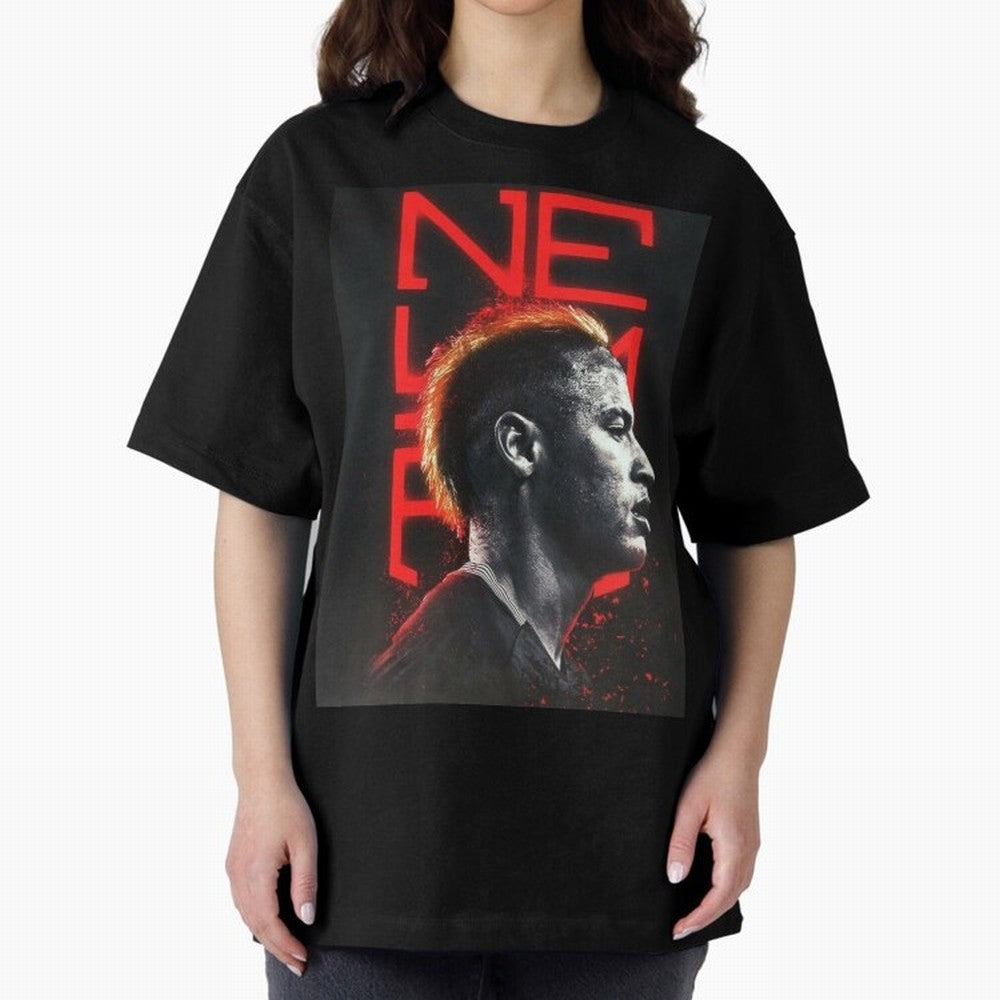 Black Wallpaper Neymar Classic T-Shirt Cheer for Global Football Passion for FIFA World Cup 2026, Connected to CR7 and Messi, Argentina, Tournament Hype, Historic Matchups, Family Viewing Parties and Global Sports Pride; Created for Match Day