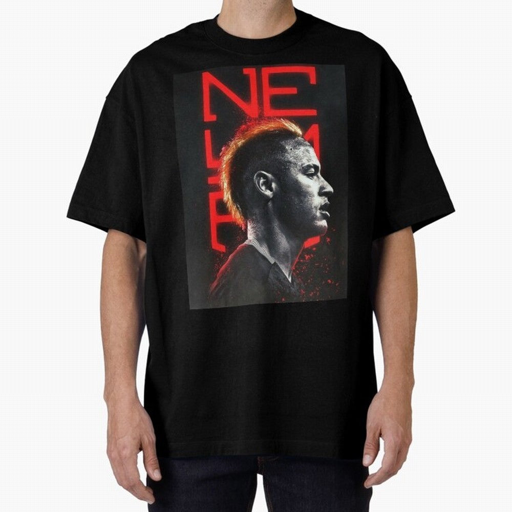 Black Wallpaper Neymar Classic T-Shirt Cheer for Global Football Passion for FIFA World Cup 2026, Connected to CR7 and Messi, Argentina, Tournament Hype, Historic Matchups, Family Viewing Parties and Global Sports Pride; Created for Match Day