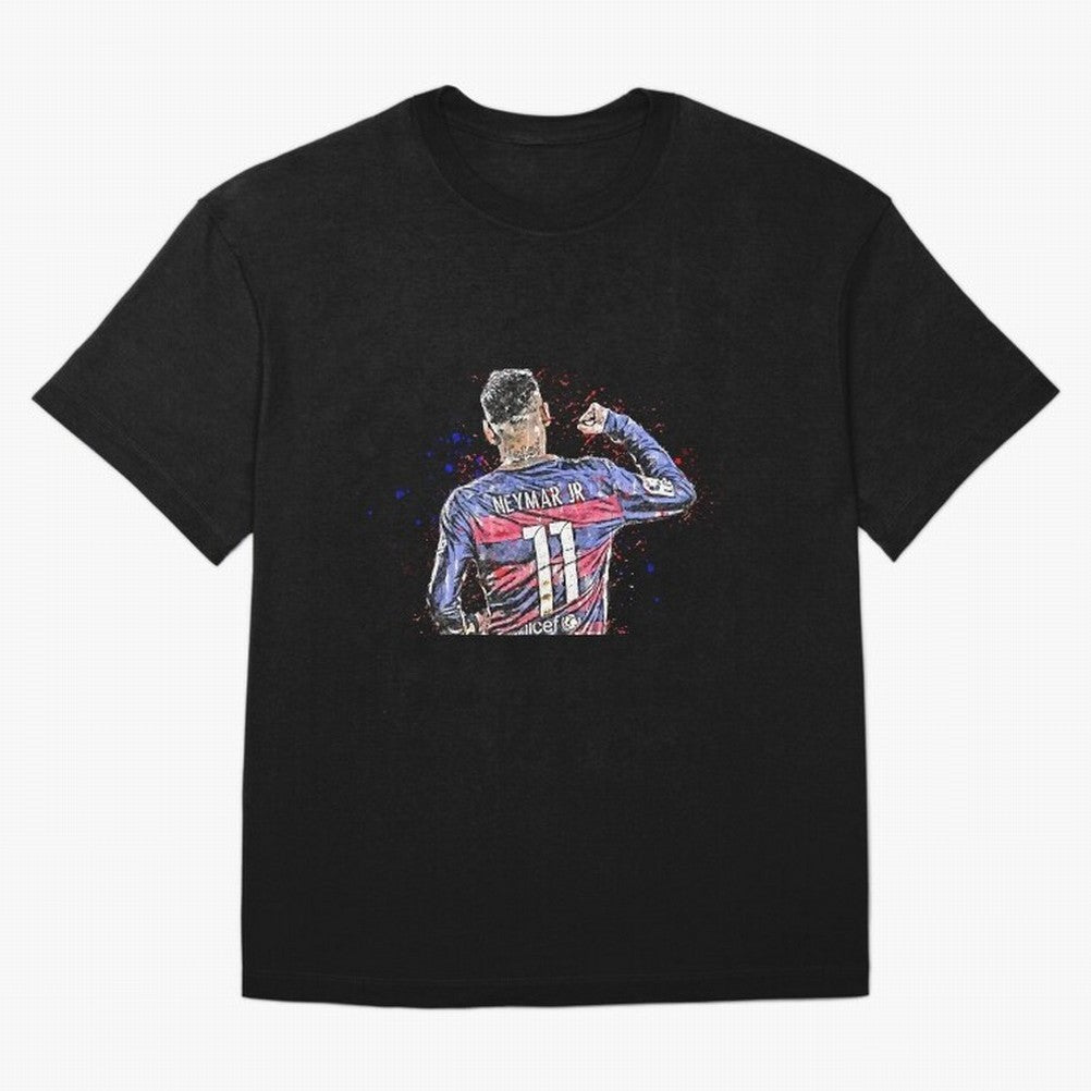 Neymar Classic T-Shirt Celebrate Rivalries and Pride in Match Day Hype around FIFA World Cup 2026 Group Stage, Mbappe and Neymar, Brazil, Sports Nostalgia, International Competition, Famous Players and Unforgettable Victories; Ideal for Fans Who