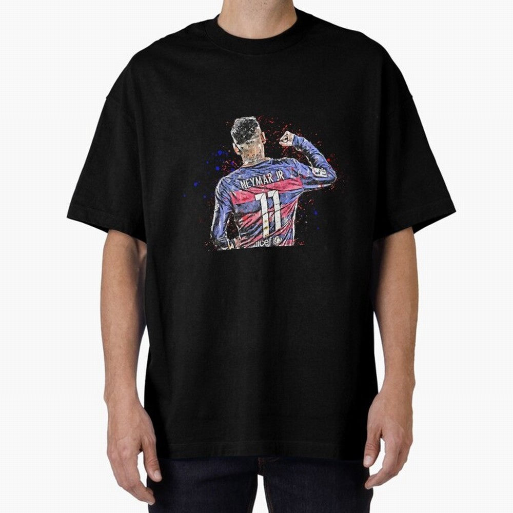 Neymar Classic T-Shirt Celebrate Rivalries and Pride in Match Day Hype around FIFA World Cup 2026 Group Stage, Mbappe and Neymar, Brazil, Sports Nostalgia, International Competition, Famous Players and Unforgettable Victories; Ideal for Fans Who