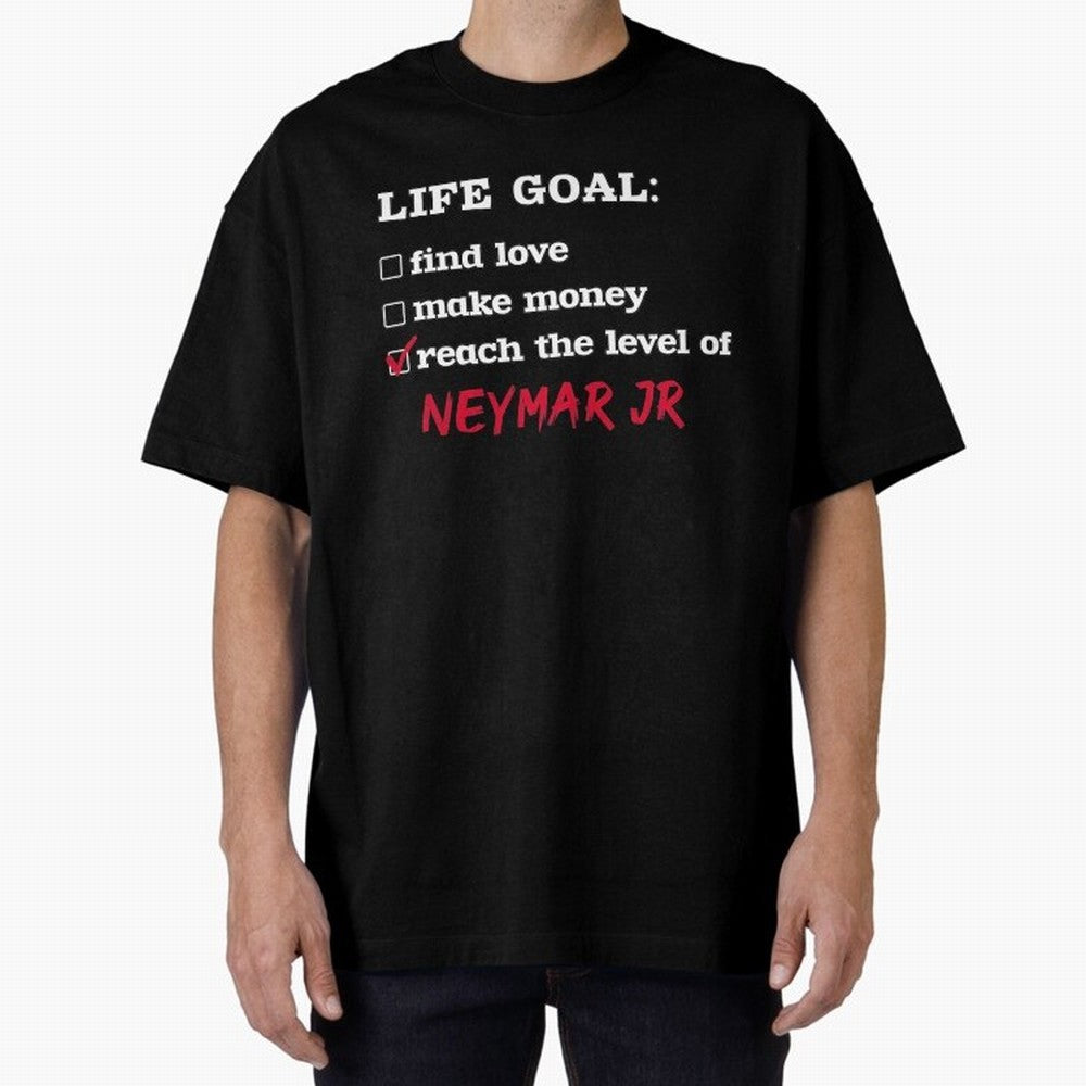 Life goal Neymar Jr Classic T-Shirt Wear the Spirit of Global Football Passion for FIFA World Cup 2026, Built around Mbappe, Portugal, Retro Football Energy, Iconic Rivalries, Trophy Chase Drama and Stadium Atmosphere; Perfect for Supporters Who