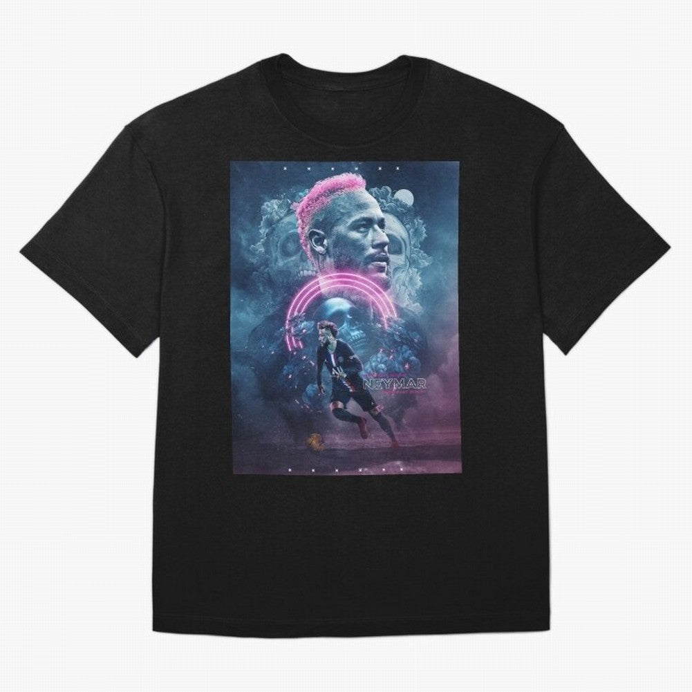 Neymar Classic T-Shirt Celebrate the Stars of Match Day Hype around FIFA World Cup 2026 USA Canada Mexico, Haaland, Argentina and Brazil, Football Festival Excitement, Trophy Ambitions, Country Rivalries and Star Player Buzz; Ideal for Passionate