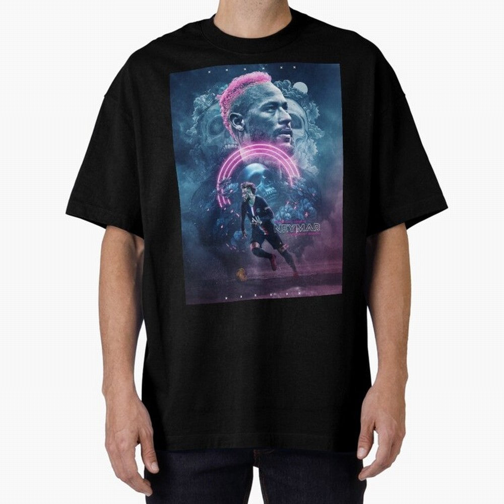 Neymar Classic T-Shirt Celebrate the Stars of Match Day Hype around FIFA World Cup 2026 USA Canada Mexico, Haaland, Argentina and Brazil, Football Festival Excitement, Trophy Ambitions, Country Rivalries and Star Player Buzz; Ideal for Passionate