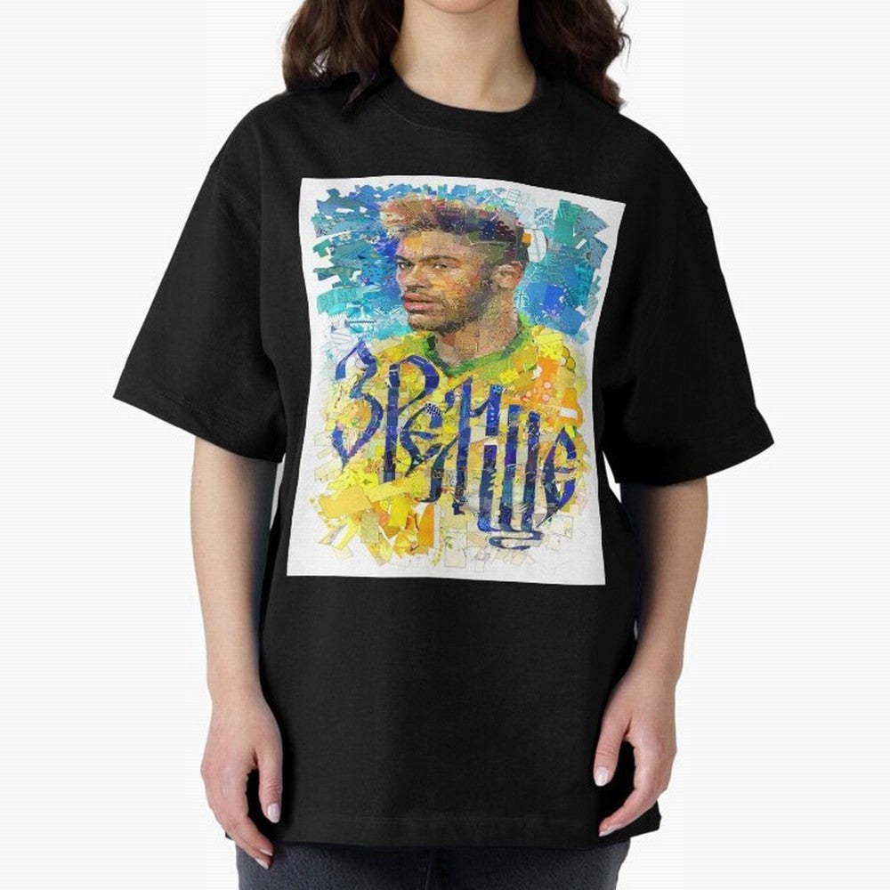 Neymar Illustration Art Framed Art Print Classic T-Shirt Honor the Beautiful Game during FIFA World Cup 2026 Group Stage Featuring Neymar, Argentina, France and Brazil Energy, Stadium Chants, National Pride, Trophy Dreams and Unforgettable Football