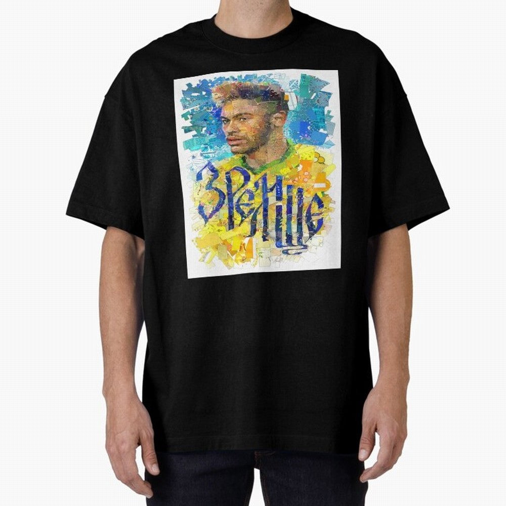 Neymar Illustration Art Framed Art Print Classic T-Shirt Honor the Beautiful Game during FIFA World Cup 2026 Group Stage Featuring Neymar, Argentina, France and Brazil Energy, Stadium Chants, National Pride, Trophy Dreams and Unforgettable Football