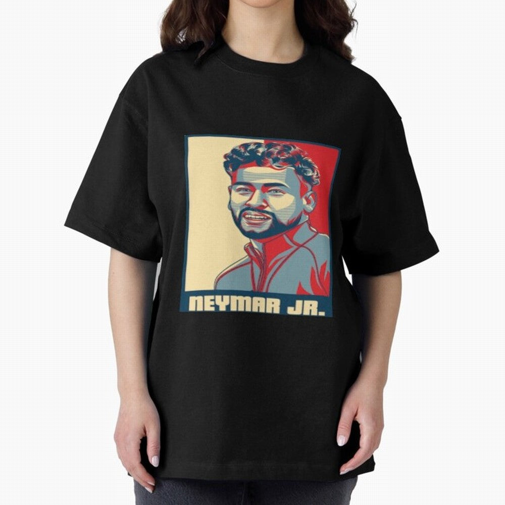 neymar jr al nassr Oversized T-Shirt Join the Global Buzz around Global Football Passion for FIFA World Cup 2026 Group Stage, Highlighting Messi, CR7 and Mbappe, Portugal, Spain and Germany, Stadium Chants, National Pride, Trophy Dreams and