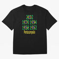 Brazil Five Stars - Champion Heritage Essential T-Shirt Make Your Look Match Global Football Passion for FIFA World Cup 2026 USA Canada Mexico, Inspired by Messi and Cristiano Ronaldo, Spain and Netherlands, Tournament Hype, Historic Matchups,