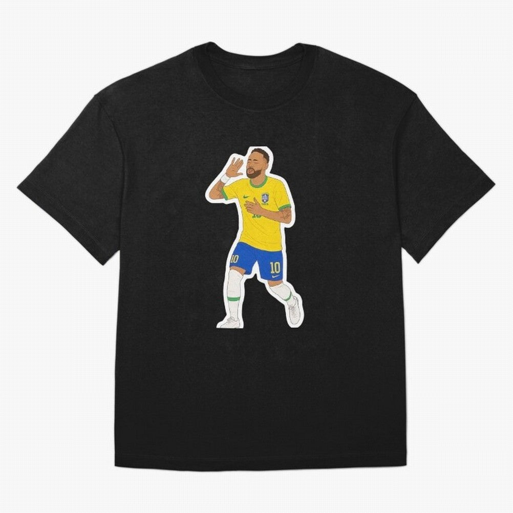 Neymar Jr Oversized T-Shirt Upgrade FIFA World Cup 2026 Capturing Neymar, France and Portugal Energy, Retro Football Energy, Iconic Rivalries, Trophy Chase Drama and Stadium Atmosphere; Ideal for Fans Who Follow Messi, Cristiano Ronaldo, CR7,