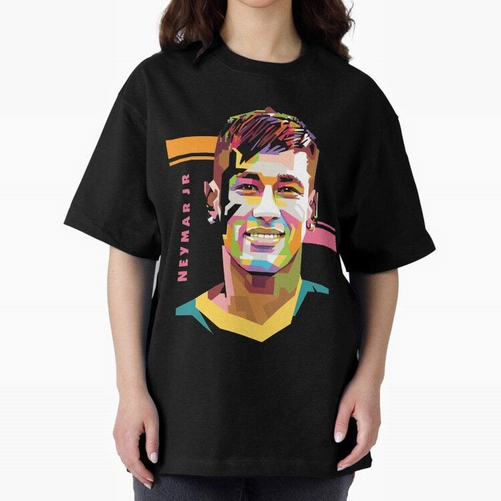 Neymar Jr Football Classic T-Shirt Cheer through Every Moment of Global Football Passion for FIFA World Cup 2026 USA Canada Mexico, Highlighting Messi, CR7 and Mbappe, Spain and Netherlands, Retro Football Energy, Iconic Rivalries, Trophy Chase