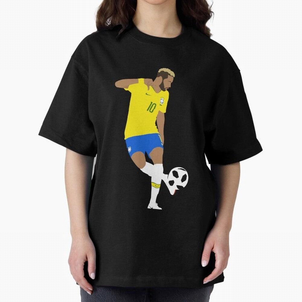 Neymar Jr minimalist design Classic T-Shirt Carry National Pride through FIFA World Cup 2026 USA Canada Mexico Spirit, with Argentina, Cristiano Ronaldo, Match Day Excitement, Supporter Culture, Golden Goals and Global Football Passion; Ideal for