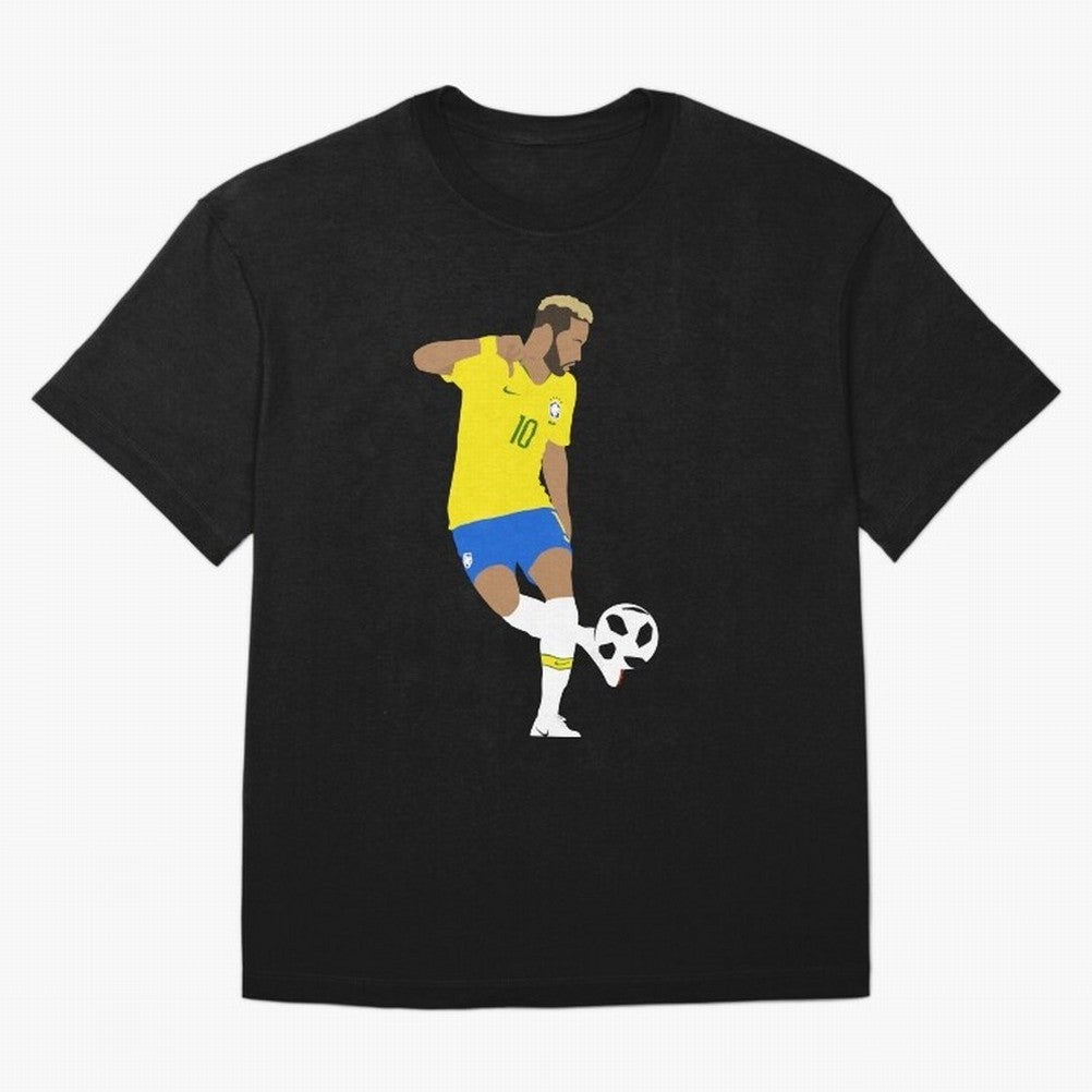 Neymar Jr minimalist design Classic T-Shirt Carry National Pride through FIFA World Cup 2026 USA Canada Mexico Spirit, with Argentina, Cristiano Ronaldo, Match Day Excitement, Supporter Culture, Golden Goals and Global Football Passion; Ideal for