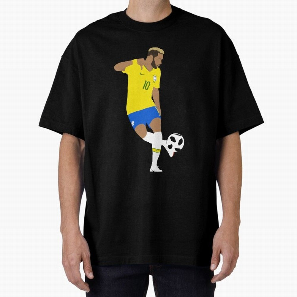 Neymar Jr minimalist design Classic T-Shirt Carry National Pride through FIFA World Cup 2026 USA Canada Mexico Spirit, with Argentina, Cristiano Ronaldo, Match Day Excitement, Supporter Culture, Golden Goals and Global Football Passion; Ideal for