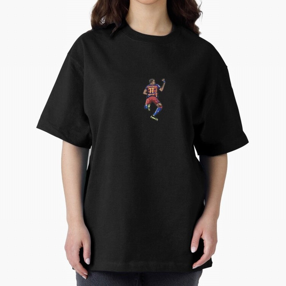 Neymar Jr, Barcelona Oversized T-Shirt Make Your Look Match FIFA World Cup 2026 Group Stage Spirit, with England, Cristiano Ronaldo, Fan Favorite Moments, National Team Passion, Big Match Drama and Soccer History; Perfect for People Who Love