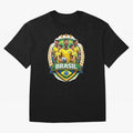 Brazil Football National Team Pride- Brazil Soccer Graphics Classic T-Shirt Show Your Stadium Side during Match Day Hype around FIFA World Cup 2026, Messi, CR7 and Mbappe, England, France and Netherlands, Goal Celebration Energy, Supporter