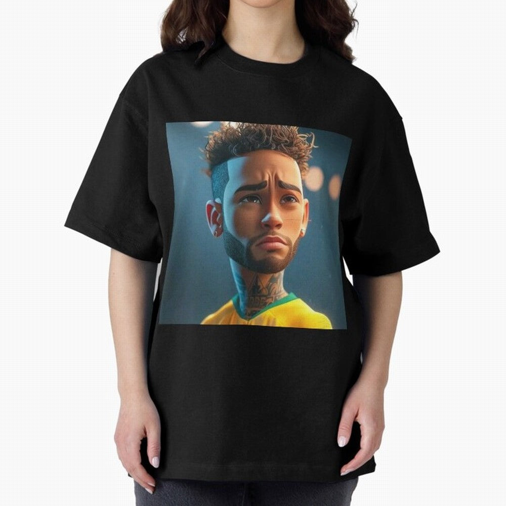 Neymar Jr cartoon picture Classic T-Shirt Spotlight the FIFA World Cup 2026 Group Stage Journey through Messi, Neymar and Mbappe Highlights, France Pride, Worldwide Fan Energy, Dramatic Goals, Stadium Lights and Championship Celebrations; Perfect