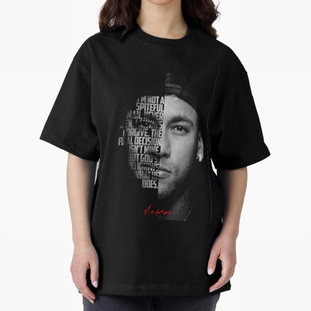 Black and white Neymar Jr quote. Classic T-Shirt Back the Journey through Match Day Hype around FIFA World Cup 2026 USA Canada Mexico, Messi and Cristiano Ronaldo, Netherlands, Sports Nostalgia, International Competition, Famous Players and