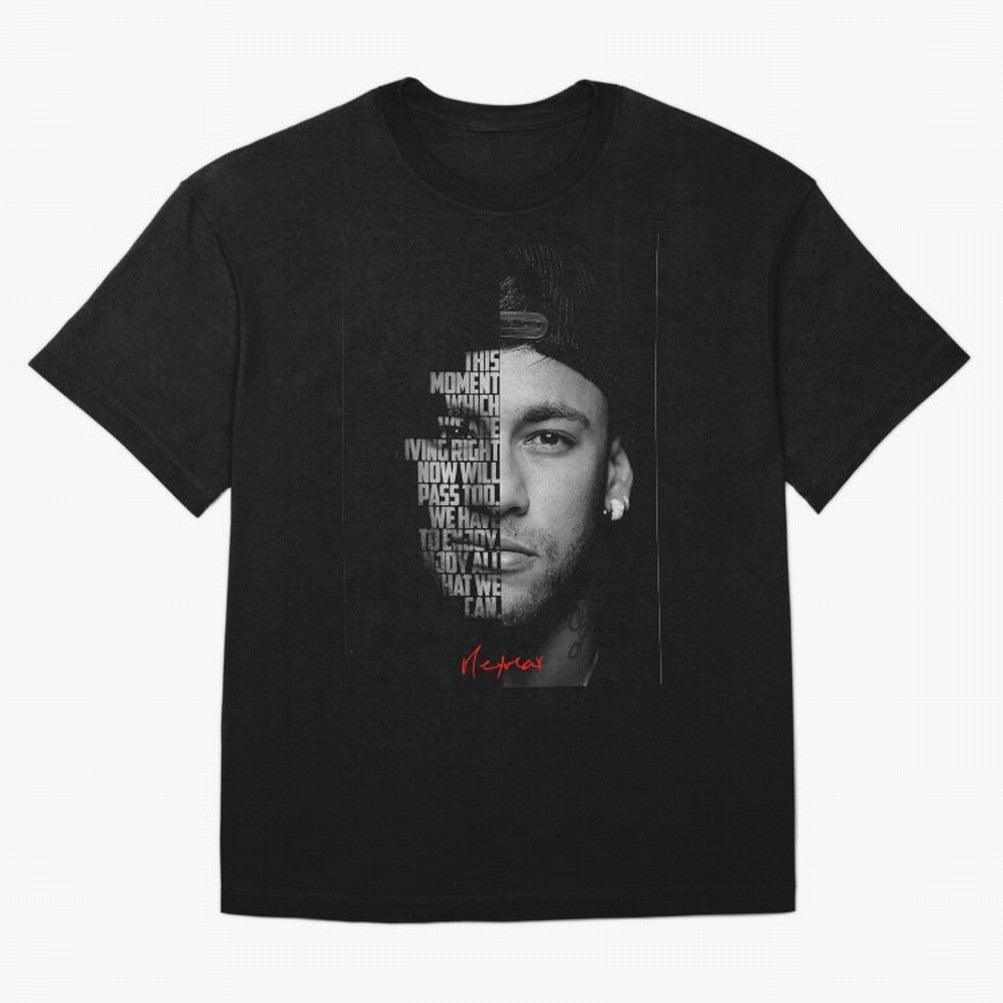 Black and white Neymar Jr quote. Classic T-Shirt Carry the Colors and Pride of Global Football Passion for FIFA World Cup 2026 USA Canada Mexico, Capturing Mbappe, Argentina, Fan Favorite Moments, National Team Passion, Big Match Drama and Soccer