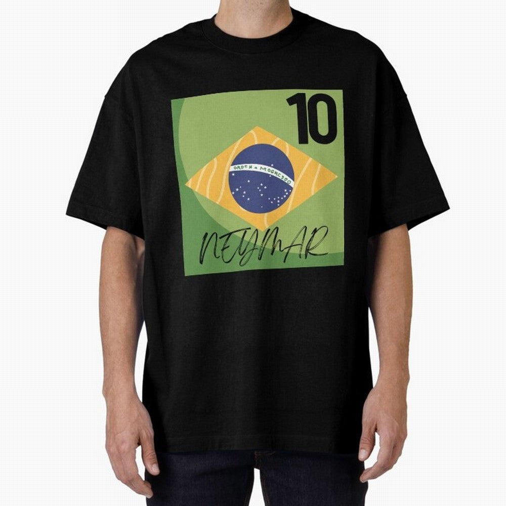 NEYMAR 10 Classic T-Shirt Stand with FIFA World Cup 2026 USA Canada Mexico Centered on Haaland and Mbappe, Netherlands Energy, Goal Celebration Energy, Supporter Heritage, Football Icons and Worldwide Tournament Joy; Perfect for Fans, Collectors,