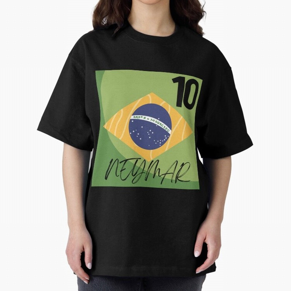 NEYMAR 10 Classic T-Shirt Stand with FIFA World Cup 2026 USA Canada Mexico Centered on Haaland and Mbappe, Netherlands Energy, Goal Celebration Energy, Supporter Heritage, Football Icons and Worldwide Tournament Joy; Perfect for Fans, Collectors,