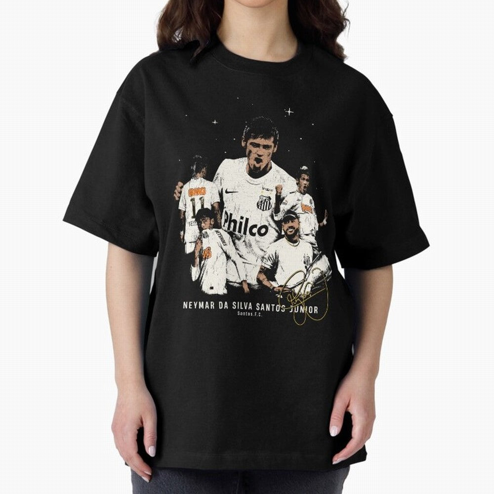 Neymar Illustration Classic T-Shirt Bring Match Day Fire to the FIFA World Cup 2026 USA Canada Mexico Journey through Cristiano Ronaldo, Haaland and CR7 Highlights, Netherlands Pride, Soccer Culture, Superstar Moments, National Team Dreams and